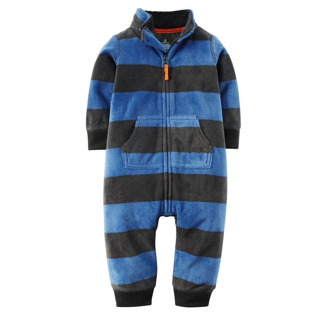 Print Baby Fleece Onesies