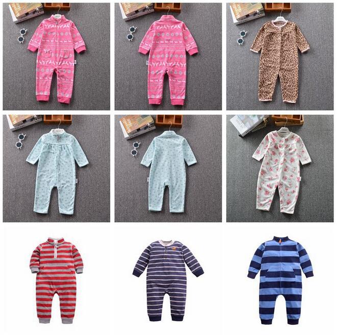 Print Baby Fleece Onesies