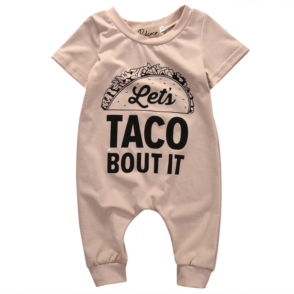 Taco Baby Summer Jumpsuit