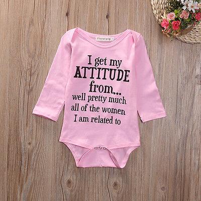 Round Neck Romper With A Little Quote