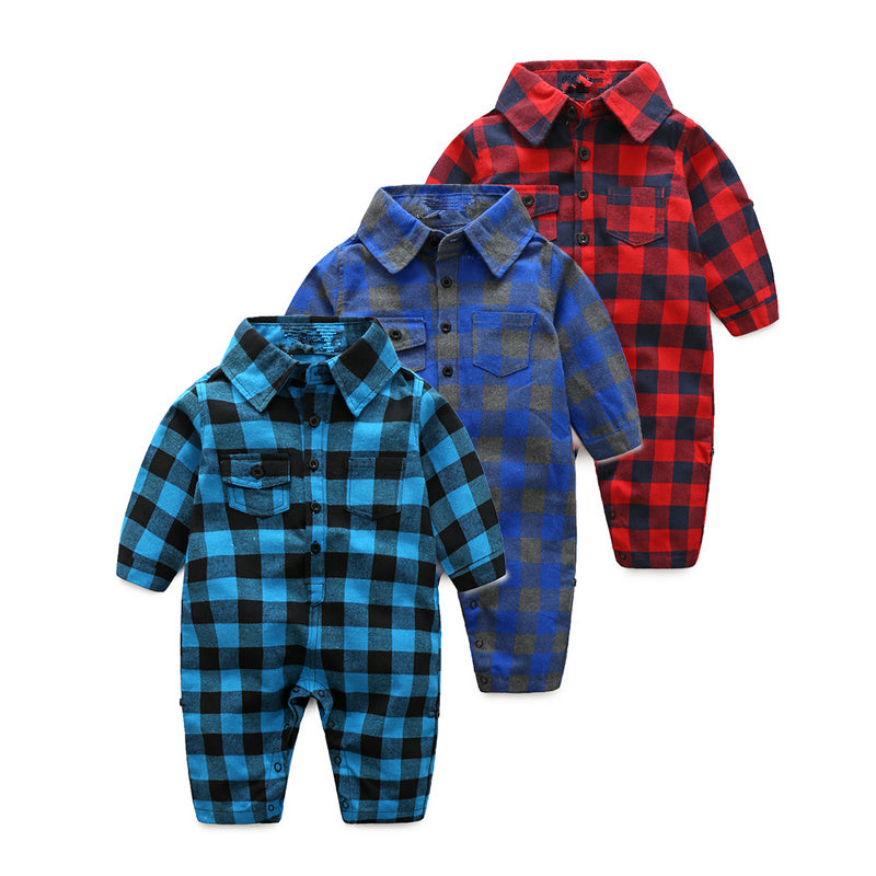 Square Fair Baby Boy Rompers