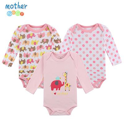 Infant Jumpsuit With Lovely Long Sleeves