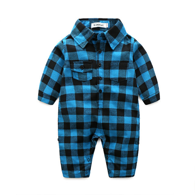 Square Fair Baby Boy Rompers