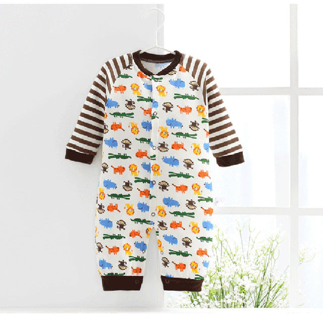 Quirky Patterns Cotton Onesies