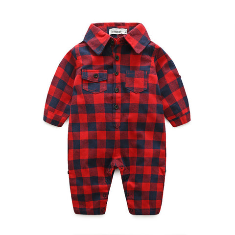 Square Fair Baby Boy Rompers